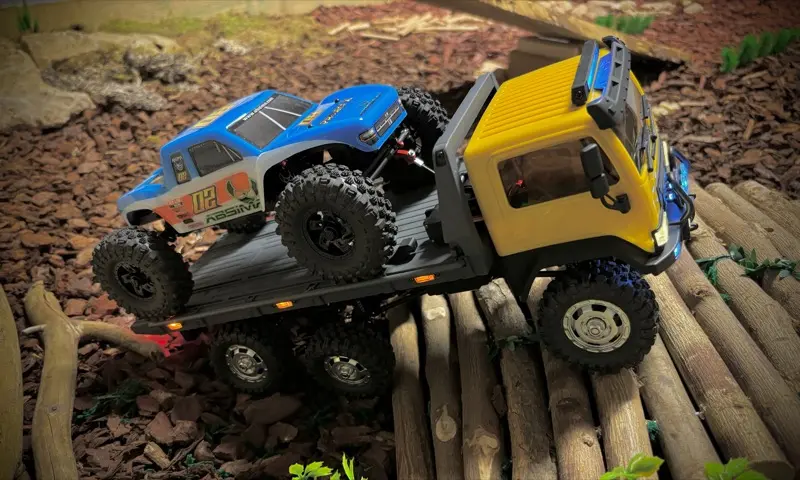 1:18 CR-18P Tow Truck ARKTOS 6x6 blue RTR – RC Trucks