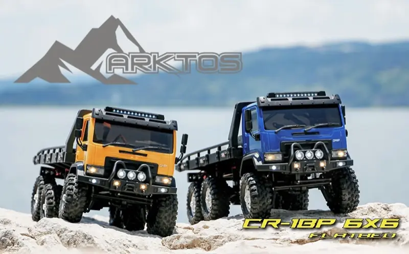 1:18 CR-18P Tow Truck ARKTOS 6x6 blue RTR – RC Trucks