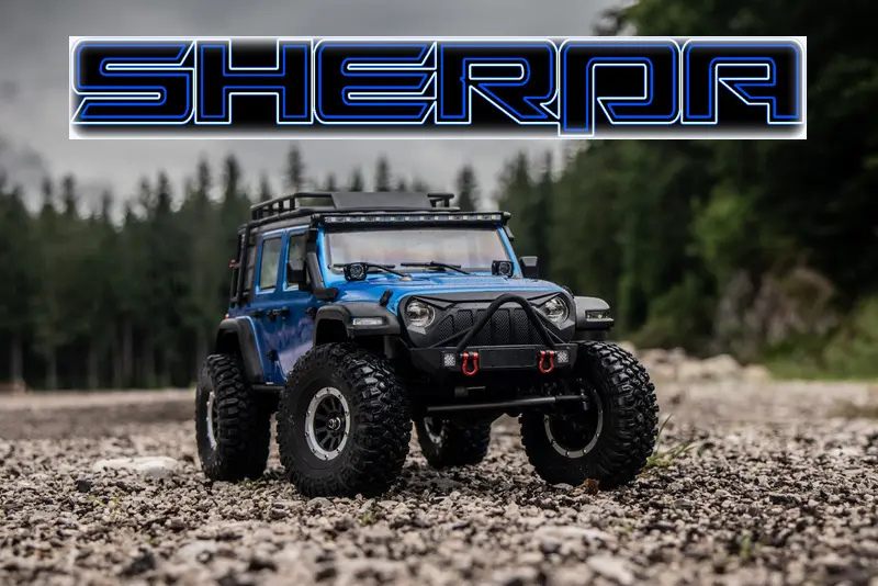 1:10 EP Crawler CR3.4 "SHERPA" BLUE RTR – RC Crawlers