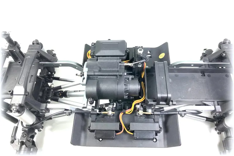 1:10 EP Crawler CR3.4 Pre-assembled Chassis incl. Body "Bronco Style" Blue – RC Crawlers