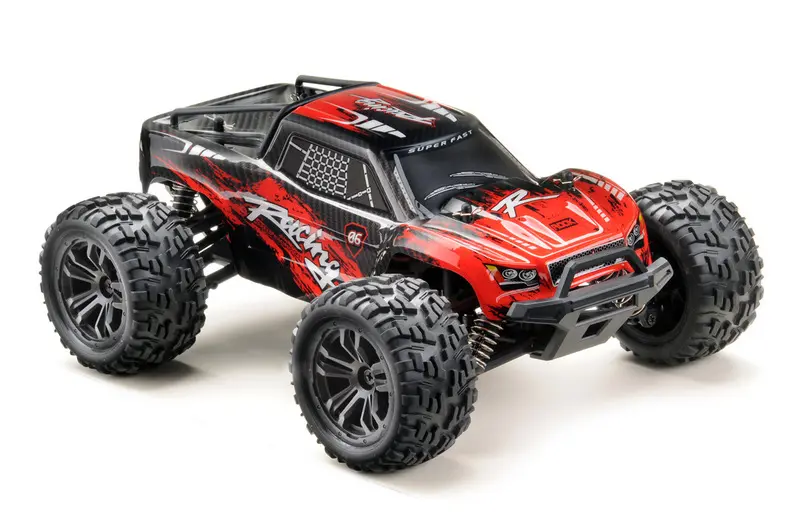 1:14 4WD High-Speed Truck RACING black/red RTR – RC Buggies