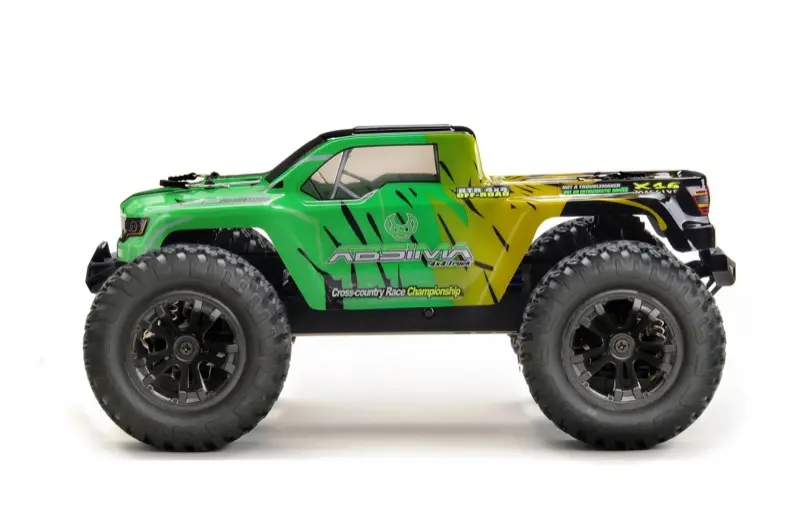 1:16 Monster Truck MINI AMT yellow/green 4WD RTR – RC Monster Trucks