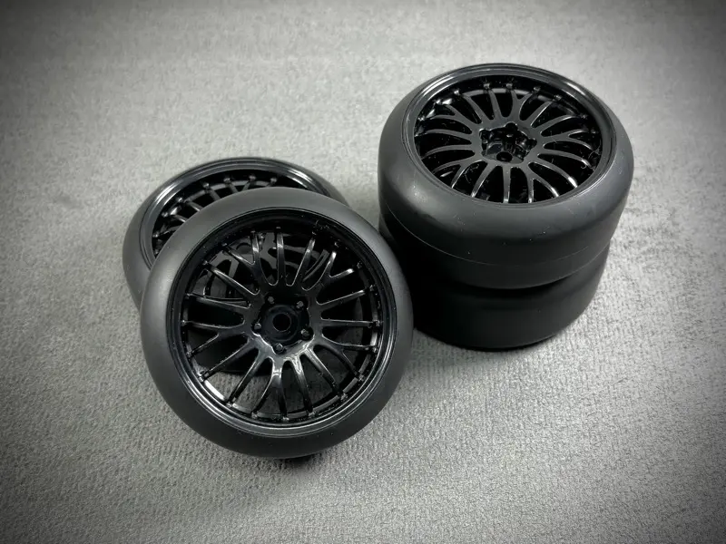 1:10 Drift Wheel Set ""The Pimp"" black (4) – RC Wheels & Tyres