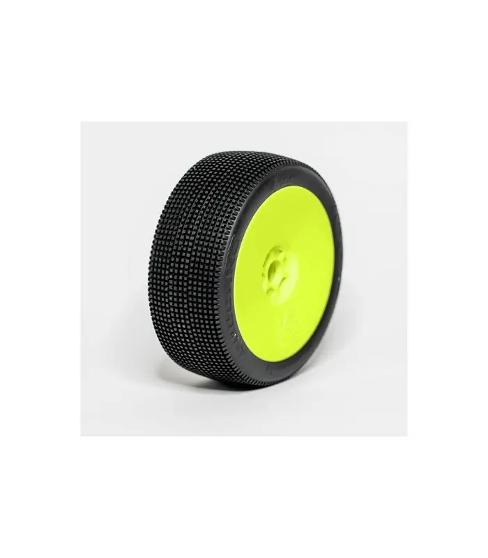 1:8 Buggy VULCANO HARD "V2" pre-mounted yellow (2) – RC Wheels & Tyres