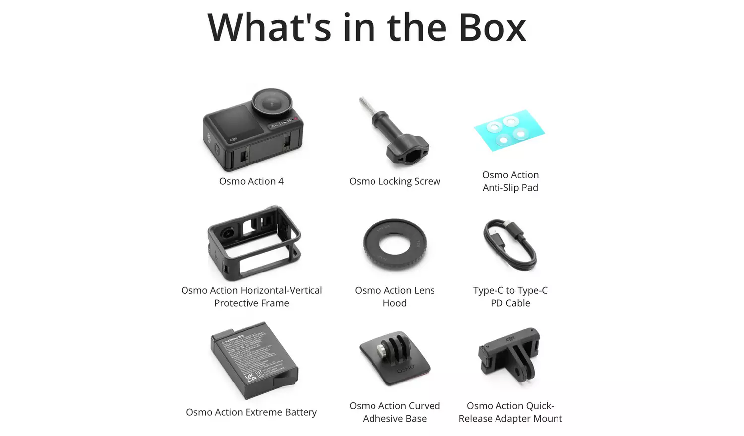 DJI Osmo Action 4 Adventure Combo – Drones