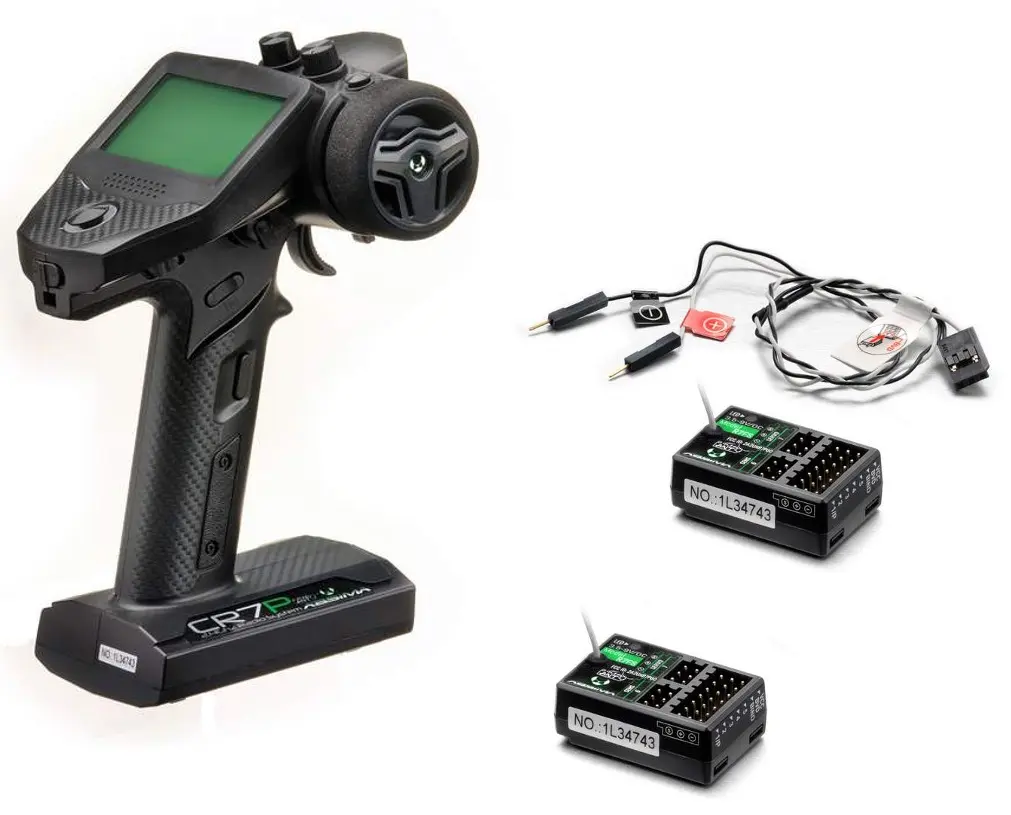 Absima 7-Channel Radio "CR7P" 2.4GHz ANT incl. 2xReceiver – RC Transmitters