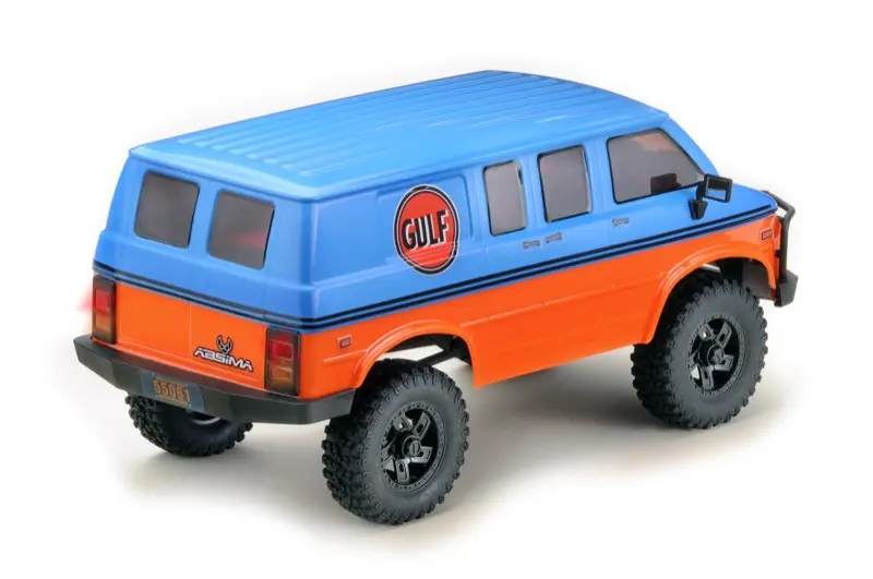 1:18 EVO Crawler "Rock Van V2" 2-gear blue/orange RTR – 1/18th