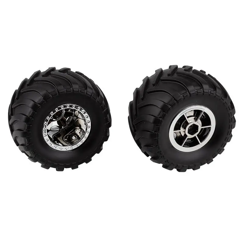 Team Associated Mt12 Wheels / Tyres Chrome (Pr) – Team Associated Parts