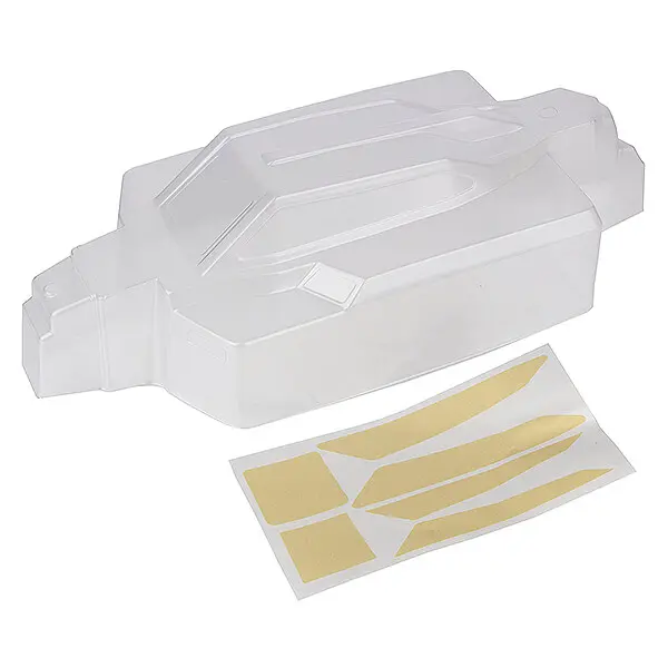Team Associated Rc8B4E Bodyshell Gamma, Clear – Team Associated Parts