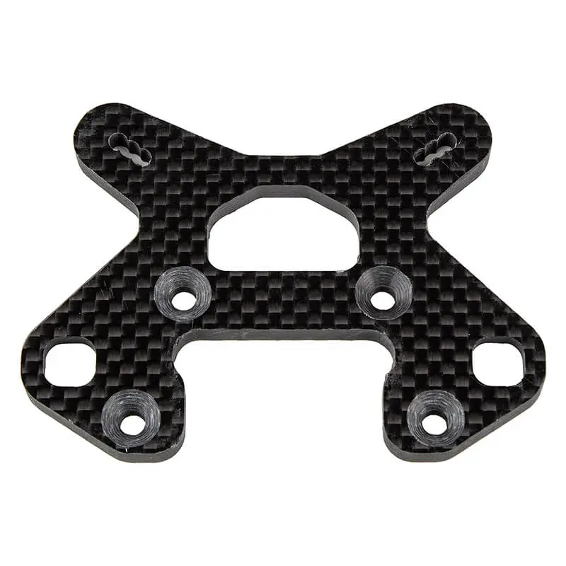 Team Associated Rc8B4.1/E Ft Front Shock Tower 26.5, Carbon – Team Associated Parts