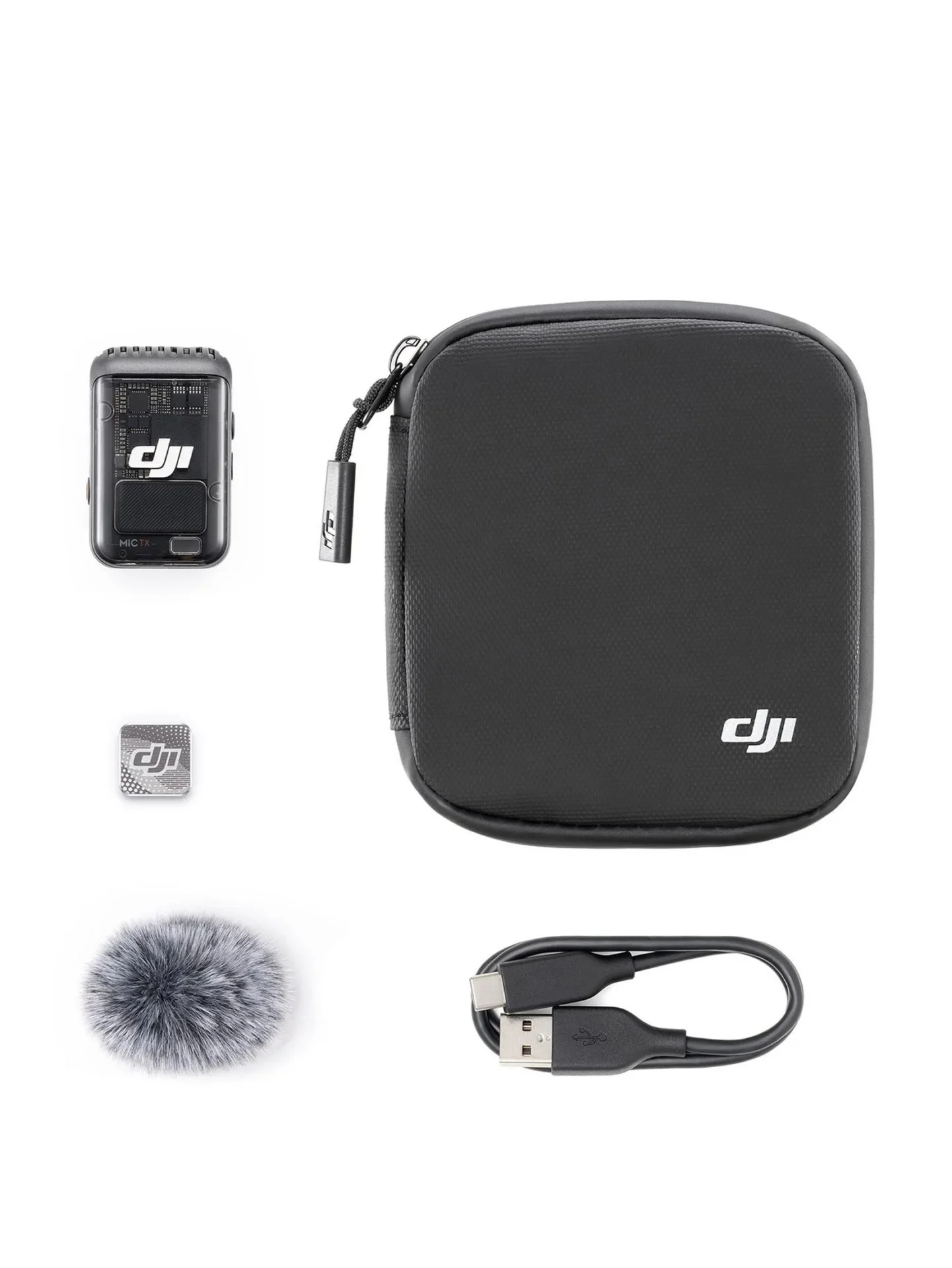 DJI Mic 2 (1TX Shadow Black) – Drones