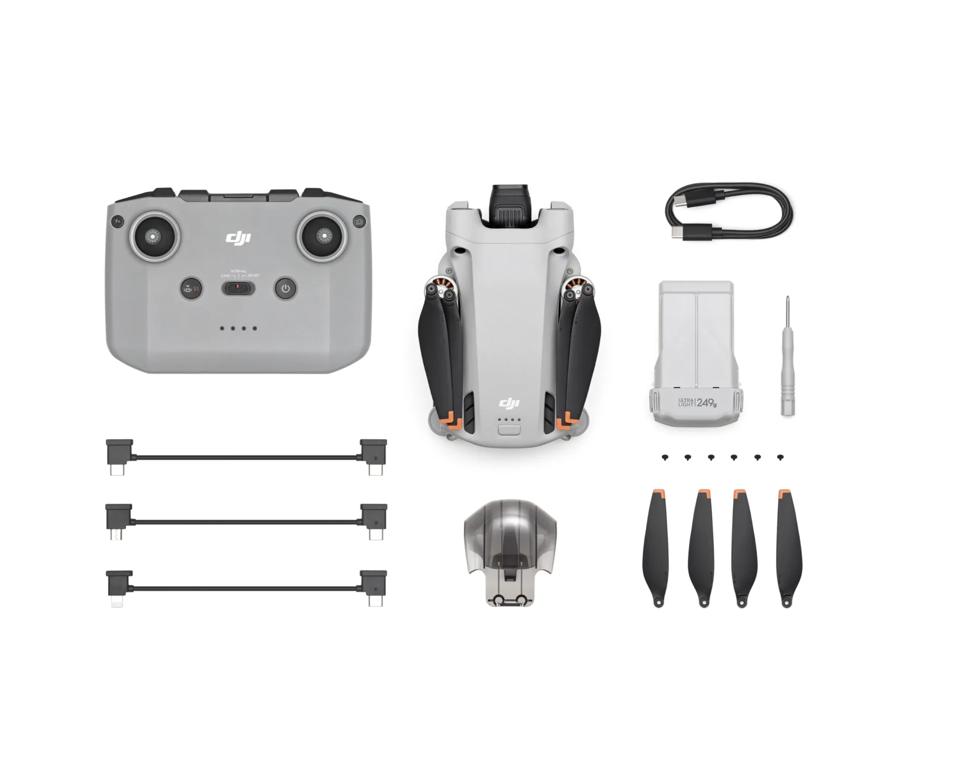 DJI Mini 3 Fly More Combo (DJI RC) – Drones