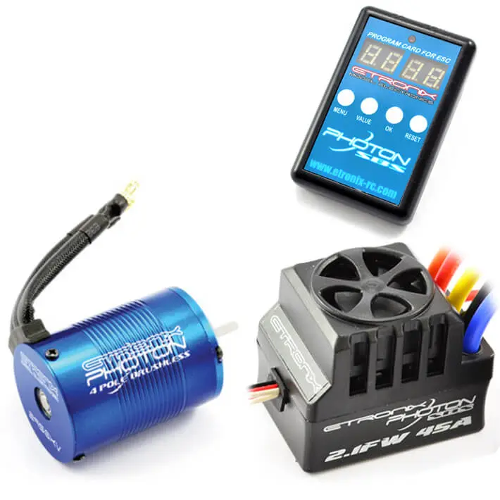 Etronix Photon 2.1Fw Combo W/11.0R 3450Kv Motor/60A Esc – 50 - 100