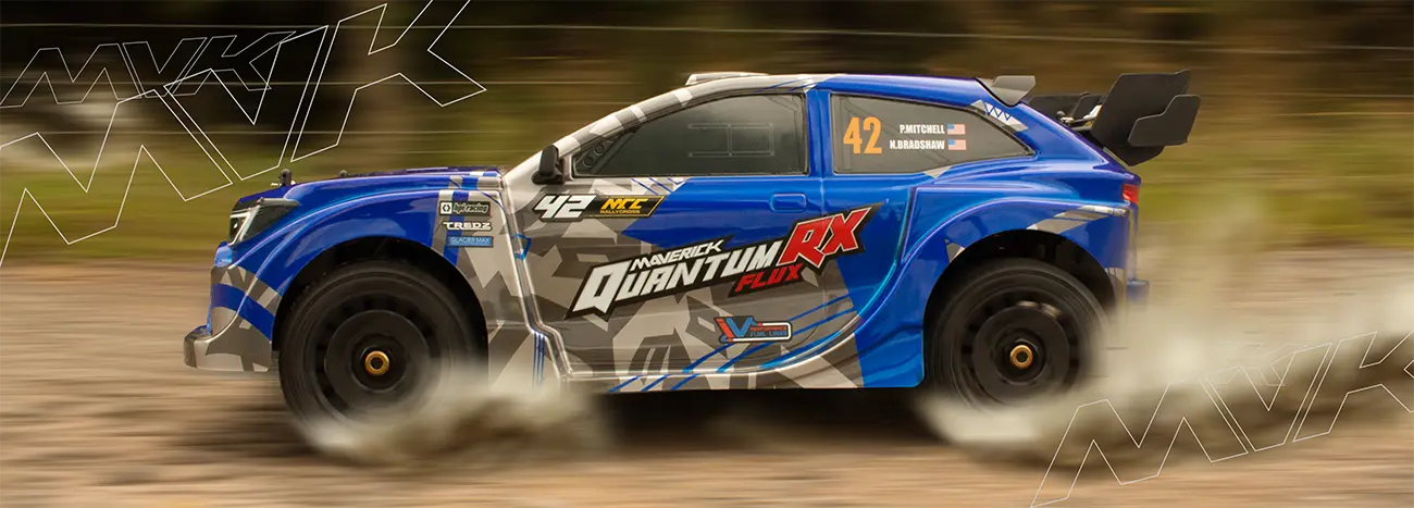 Maverick quantumrx rc rally car