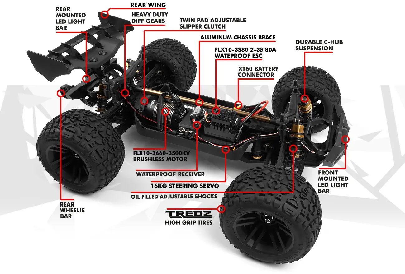 Maverick XT Flux RC Truck