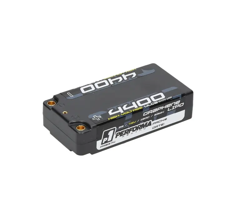Performa Racing Graphene HV Lipo Shorty 4400 LCG 7.6V 120C – RC Batteries