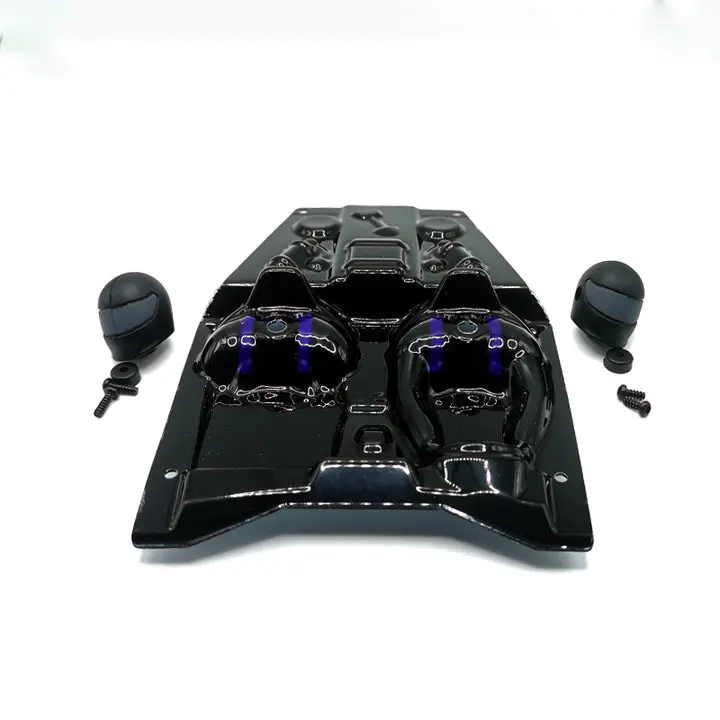 Rlaarlo Parts: Rear Wheels Set, Blue, 4 pcs for AMX12 – Rlaarlo Parts