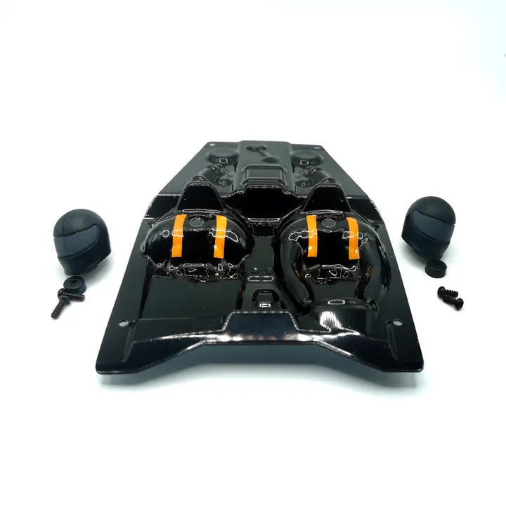 Rlaarlo Parts: Rear Wheels Set, Orange, 4 pcs for AMX12 – Rlaarlo Parts