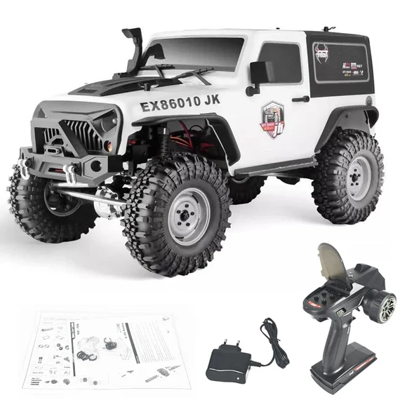 RGT EX86010-JK 1/10 RC Crawler Truck - White – RC Crawlers