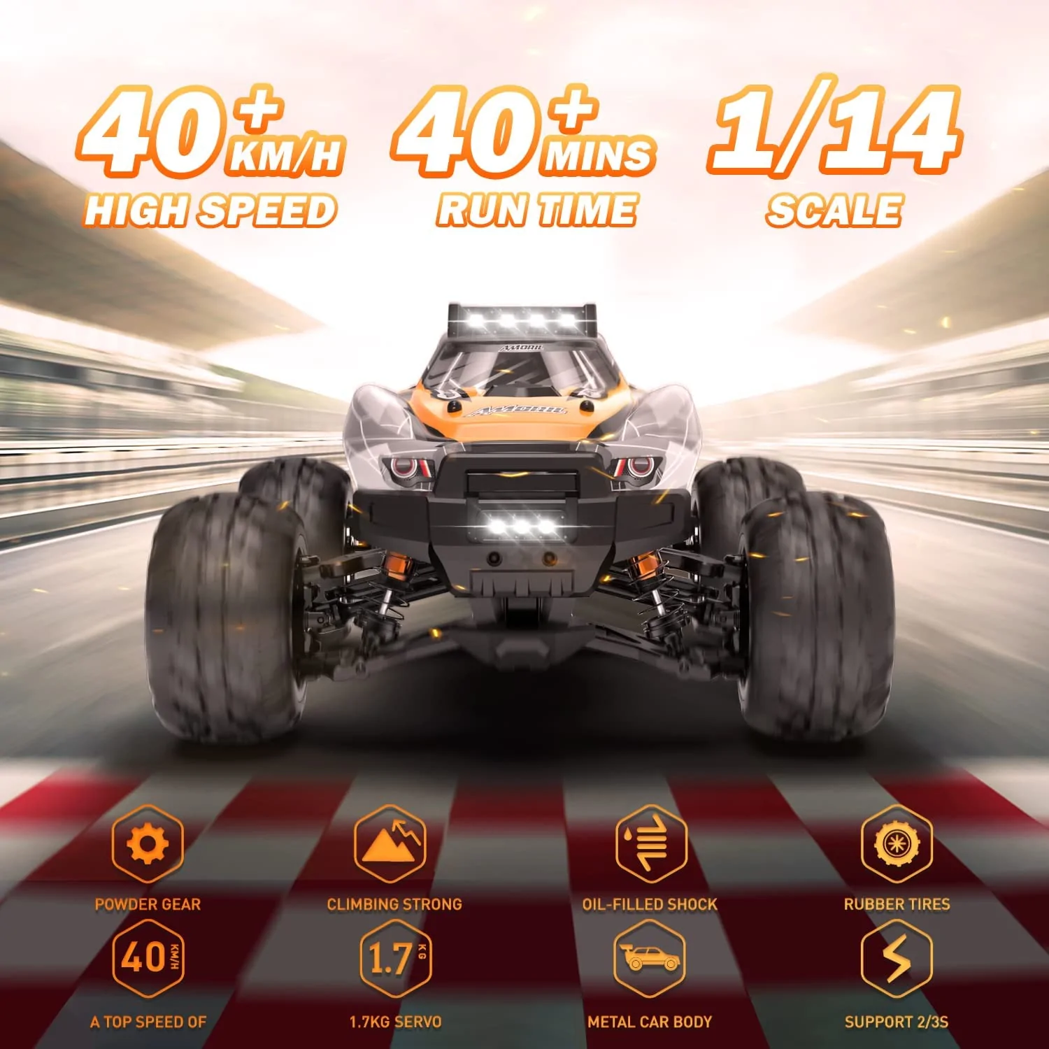 RLAARLO RC Monster truck