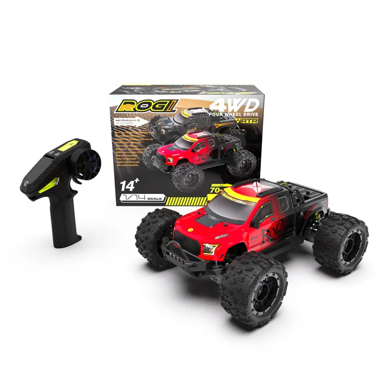 Rlaarlo ROG1 Off-Road Mini RC Monster Truck - Black – RC Buggies