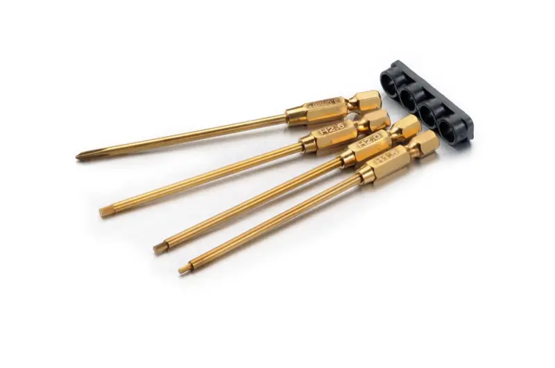 Titanium RC Power Bit Set - Hex 1.5/2.0/2.5 Phillips 3.0 – RC Wheels & Tyres