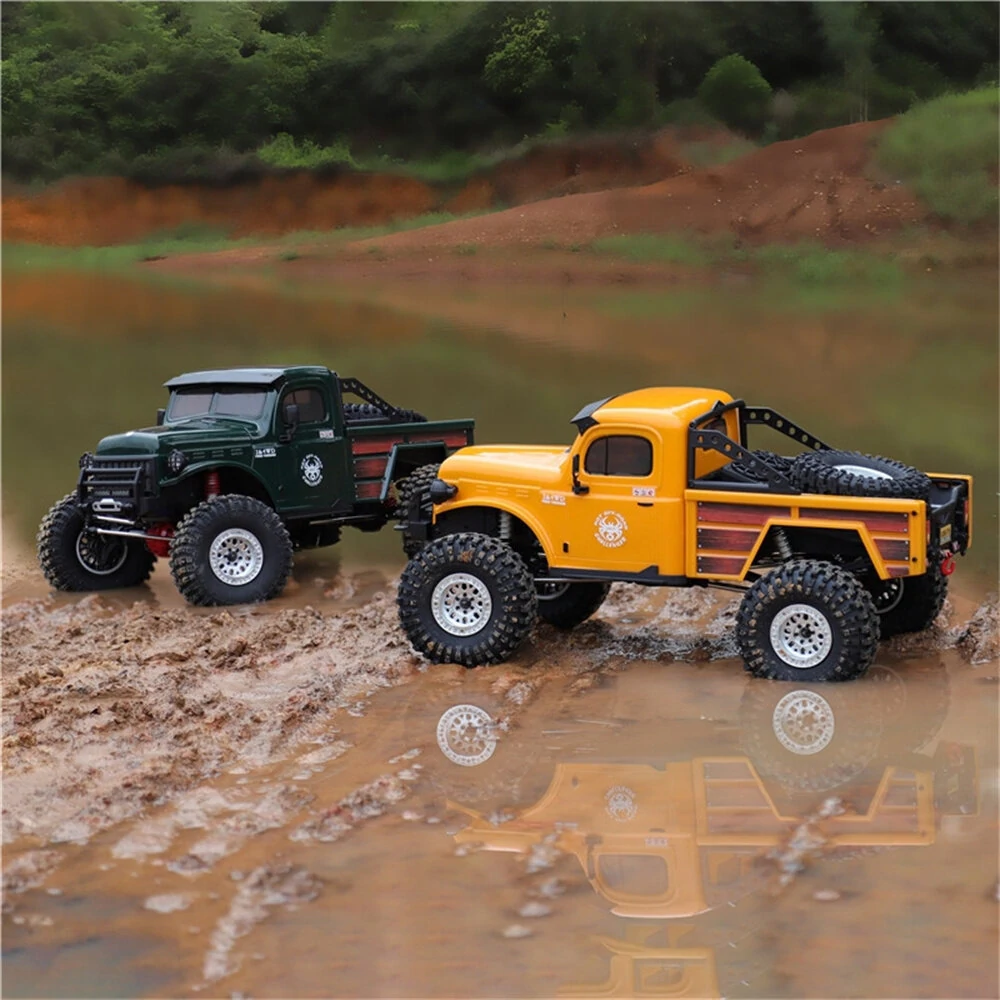 RGT EX86170 "CHALLENGER" RC Crawler Truck - Yellow – RC Crawlers