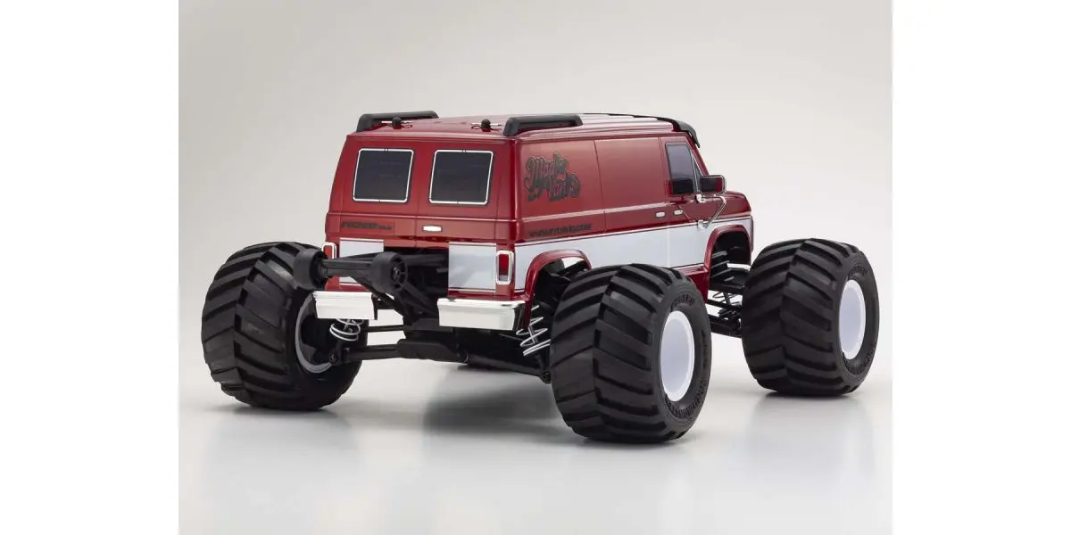 Kyosho MadVan VE 4WD Fazer MK2 1:10 Readyset - T1 Red – RC Monster Trucks