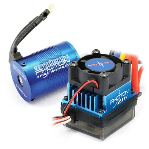 Etronix Photon 2.1W Combo W/9.0R 4350Kv Motor/45A Esc – 50 - 100