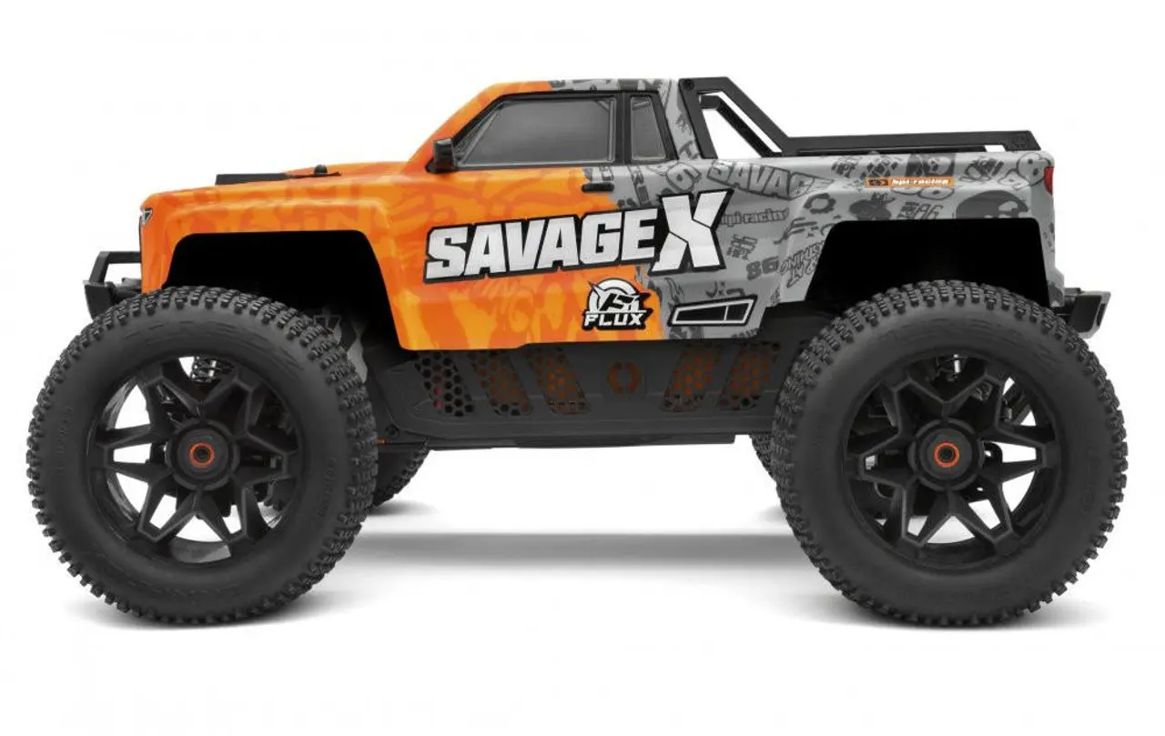 HPI 1/8 Savage X Flux RTR Monster Truck (RTR with batteries) – RC Kit Bundles