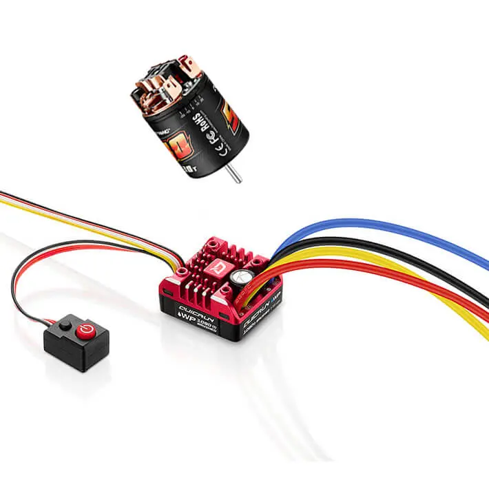 Hobbywing Quicrun Combo 1080 G2 Esc + 540 30T Brushed Motor – RC Motor & ESC combo