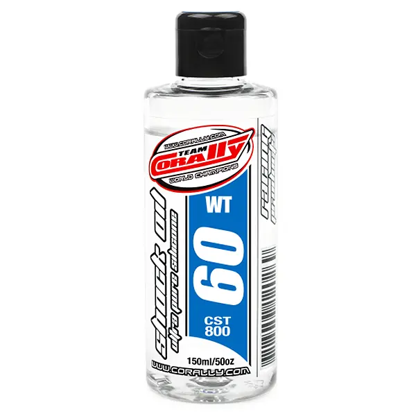 Corally Shock Oil Ultra Pure Silicone 60 Wt 150ml