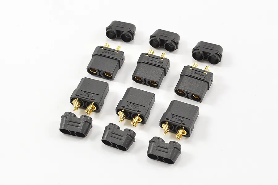 Centro Xt-90 Black Female Connectors (6pc) – view 2