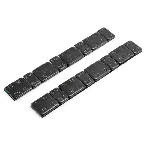 Centro Black Chassis Weights W/Adhesive 5g/10g X 2 Strips