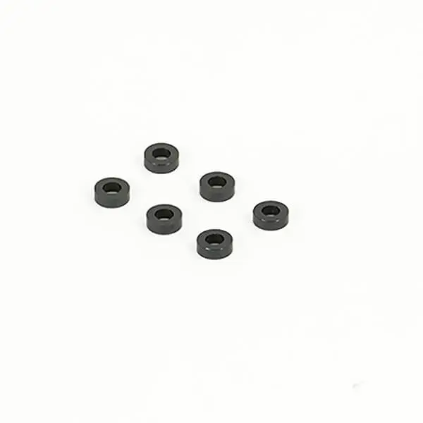 Centro Black M3 Flat Washer 5.75MM X 2.0MM (6)