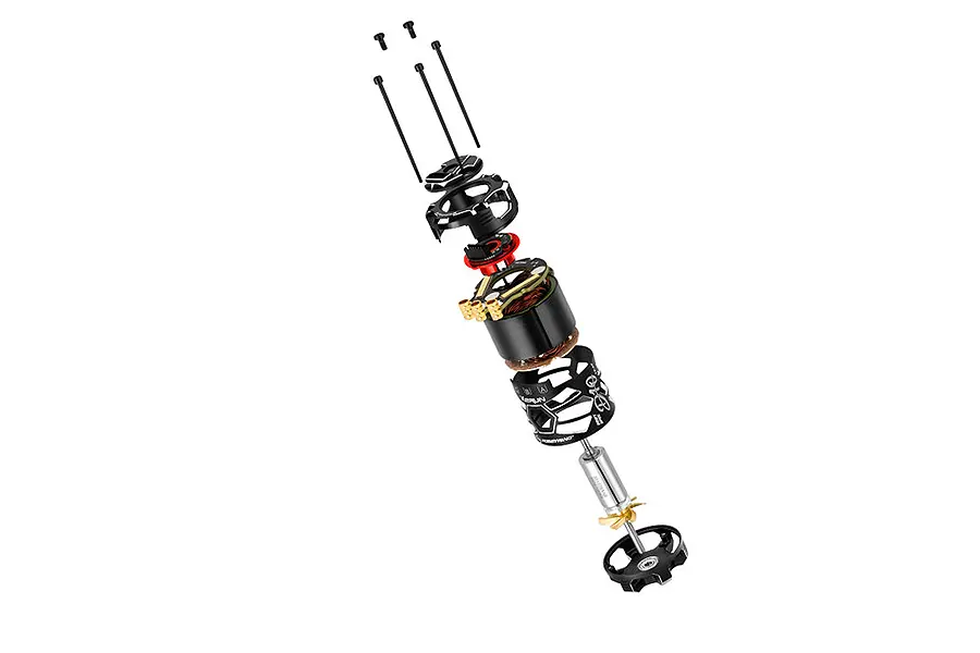 Hobbywing Xerun D10 Drift 10.5T Red Motor – view 5