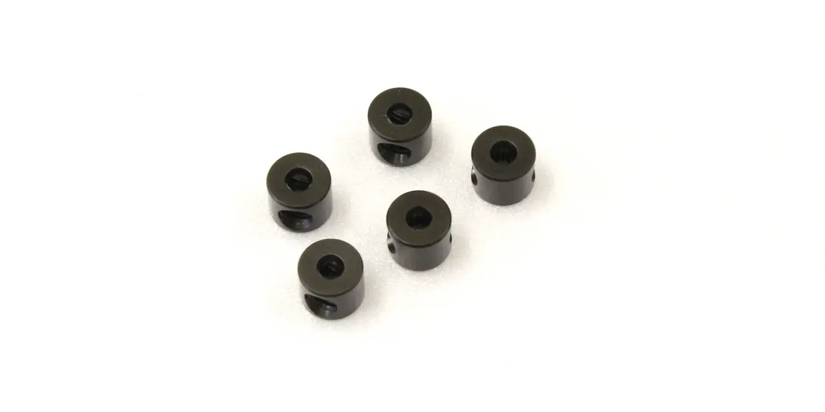 Linkage Stopper Gun Metal 2mm (5) Kyosho