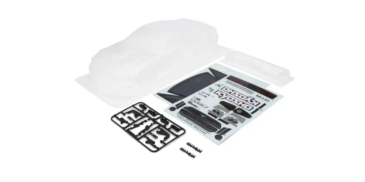 Kyosho Fazer Fz02 1:10 Ford Mustang Gt-R 2005 Clear Body Set