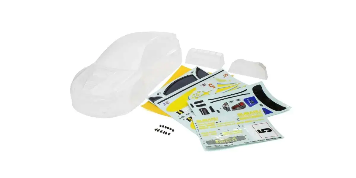 Kyosho Fazer Fz02 1:10 Subaru Impreza WRC 2006 Clear Body Set