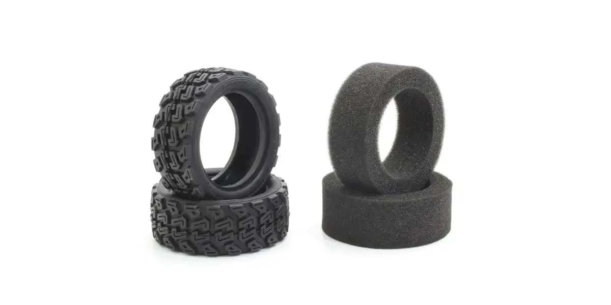 Rally Medium Tires 1:10 Kyosho Fazer Fz02-R (2)