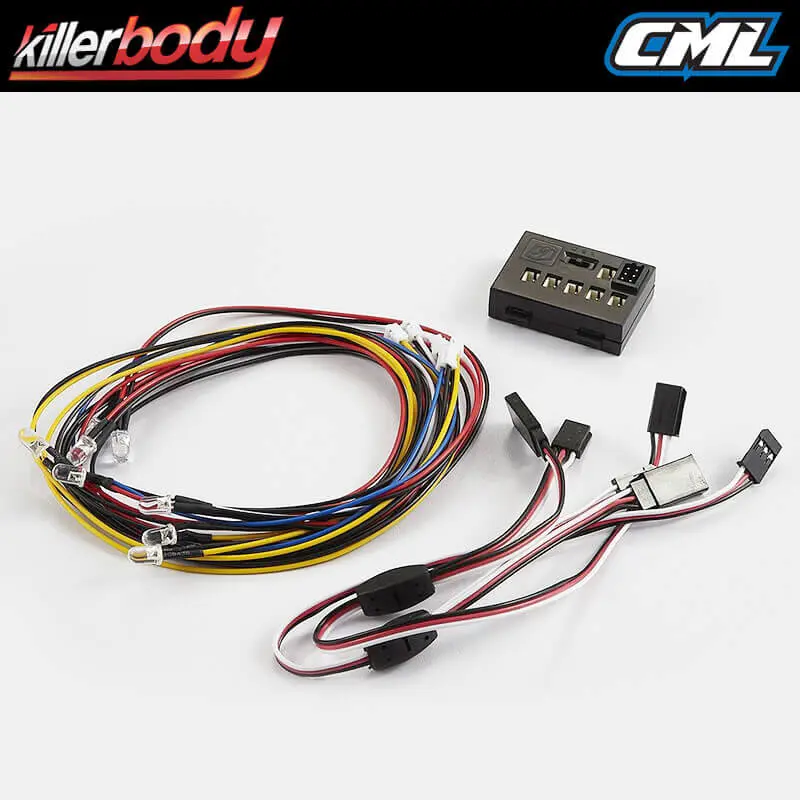 Killerbody Led Light System W/Control Box (8 Leds)