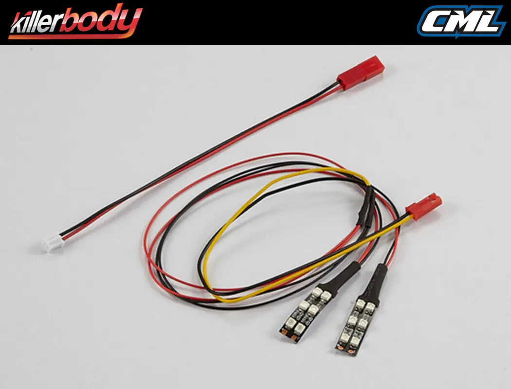 Killerbody Chassis Light W/SMD Led Unit Set (12 Red Leds) – view 2
