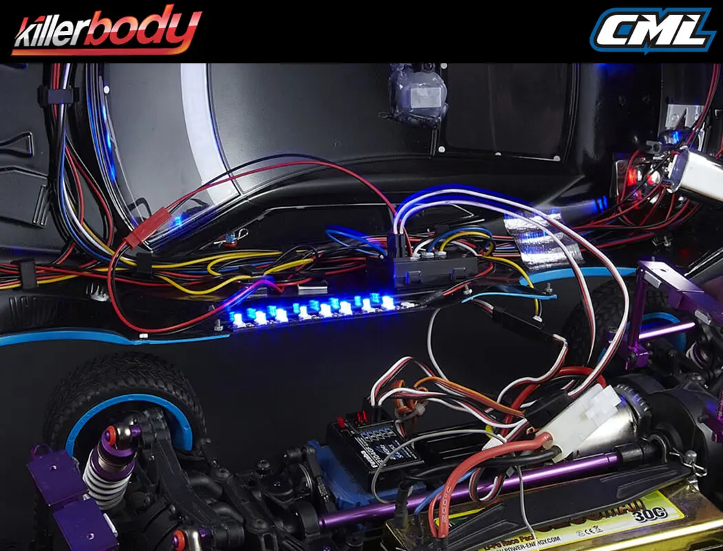 Killerbody Chassis Light W/SMD Led Unit Set (12 Red Leds) – view 4