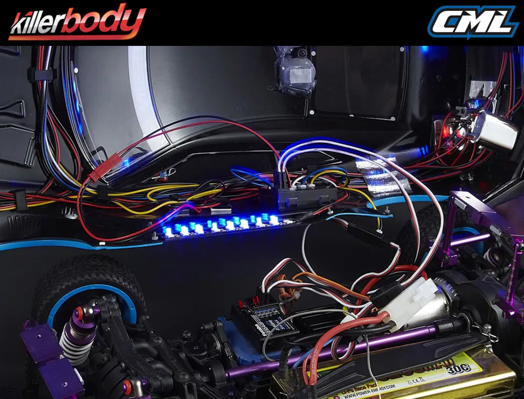 Killerbody Chassis Light W/SMD Led Unit Set (18 Red Leds) – view 3