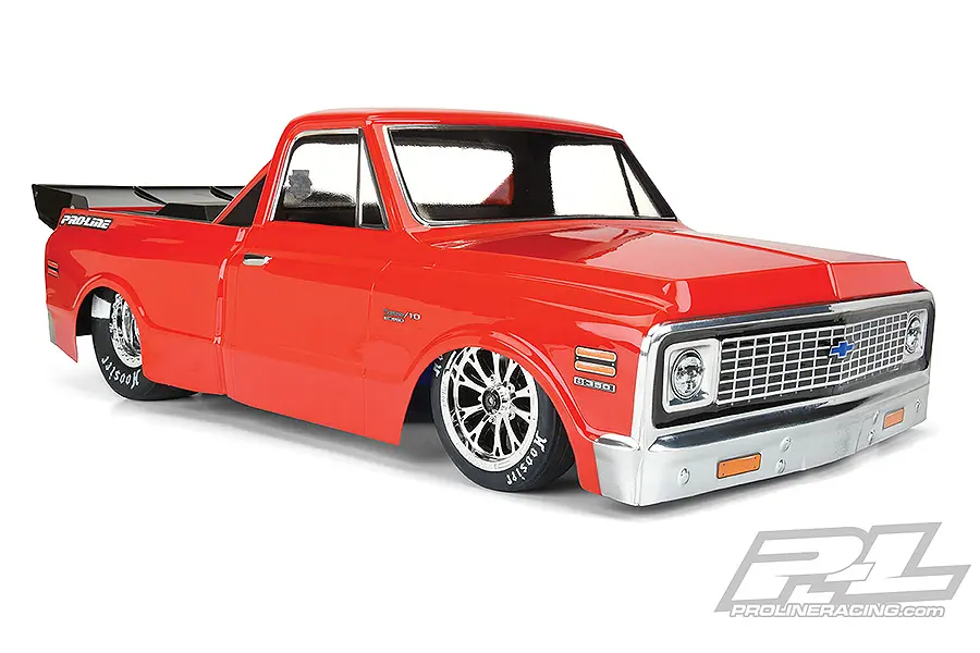 Proline 1972 Chevy C-10 Clear Drag Body for 2wd Drag Truck – view 5