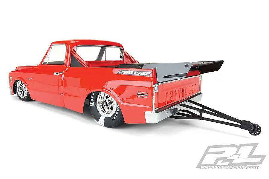 Proline 1972 Chevy C-10 Clear Drag Body for 2wd Drag Truck – view 6