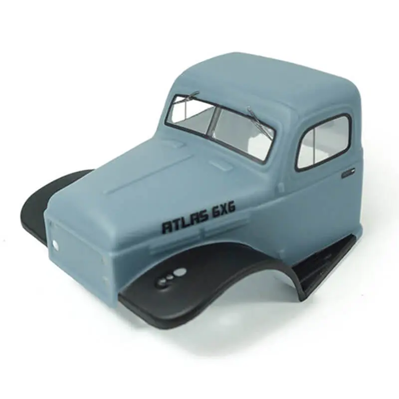 Roc Hobby Atlas Finished Lexan Body (Matt Blue)