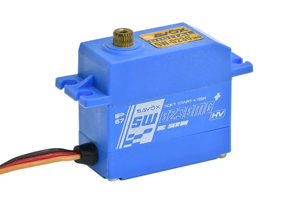 Savox Waterproof Hv Digital Servo 8KG/0.13S@7.4V - Plus – view 2