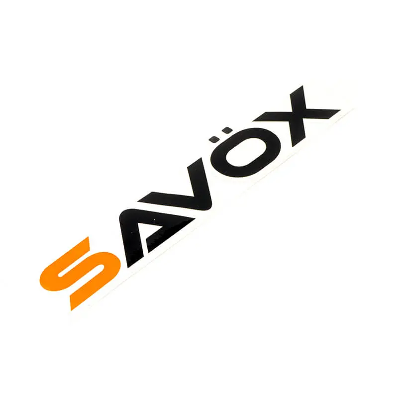 Savox Large Logo Decal 25cm
