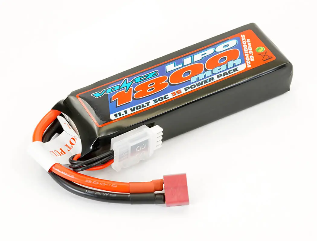 Voltz 1800mah 3s 11.1V 30c Lipo Battery – view 2